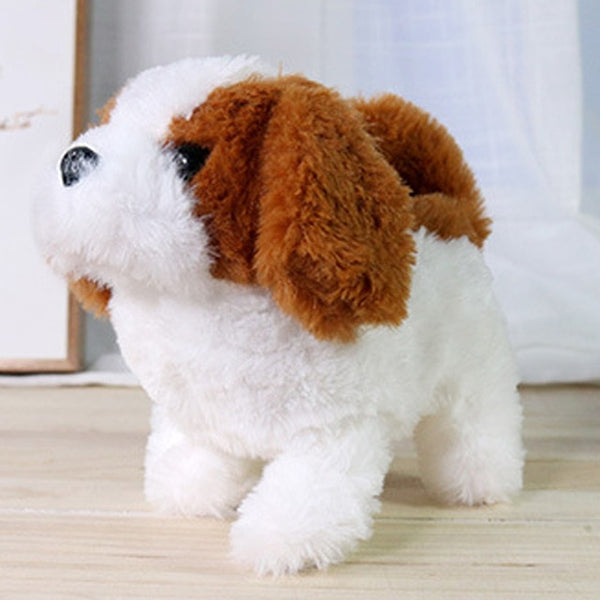 White robot dog toy for kids 