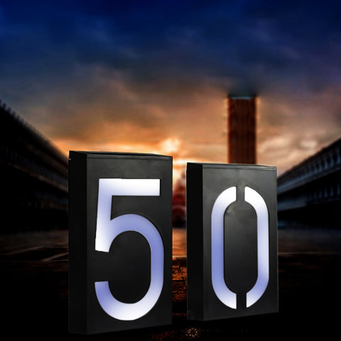 LED light signs digit 50