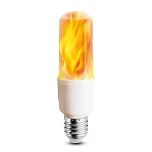 LED bulb wiht flame effect