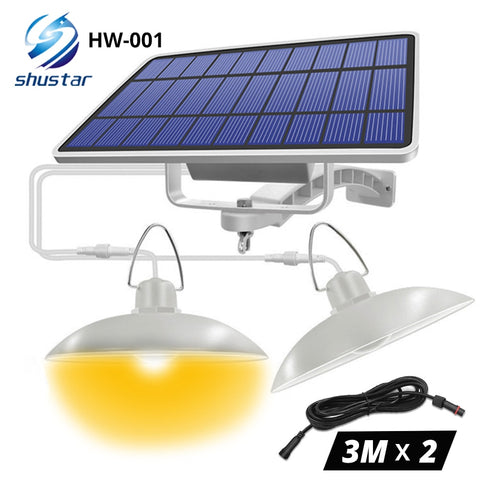 Waterproof solar pendant light 