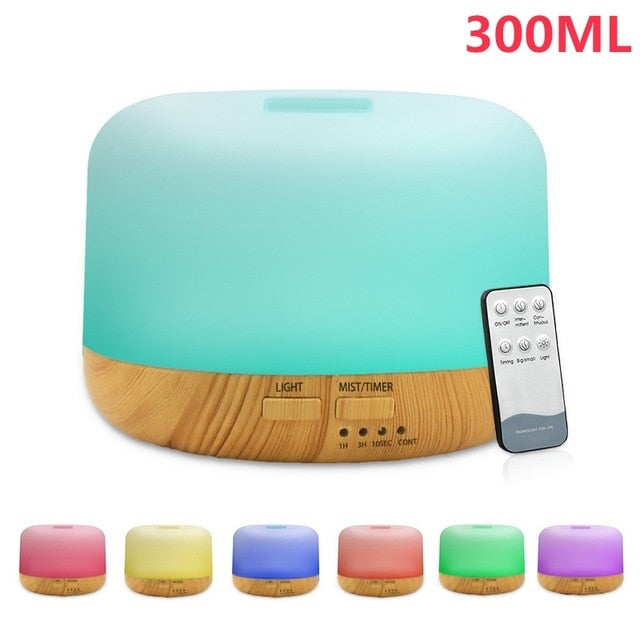 Electric humidifier essential oil diffuser 300ML