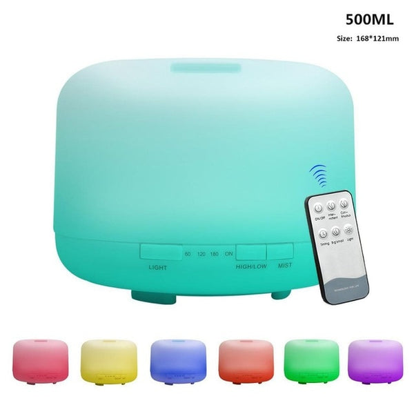 Electric humidifier essential oil diffuser 500ML