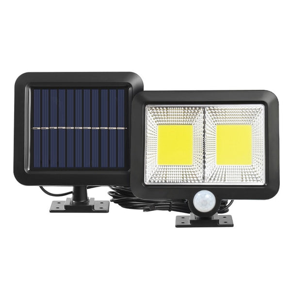 LED solar light and motion sensor for garden 