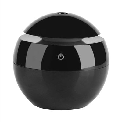 Black USB aroma diffuser for office