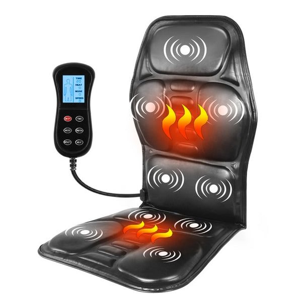 Electric vibrating heat massager chair for office 