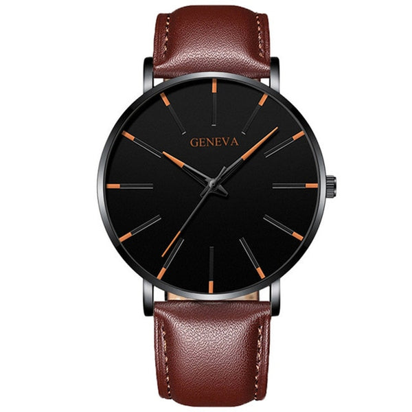 Black mens fashion watches for men 