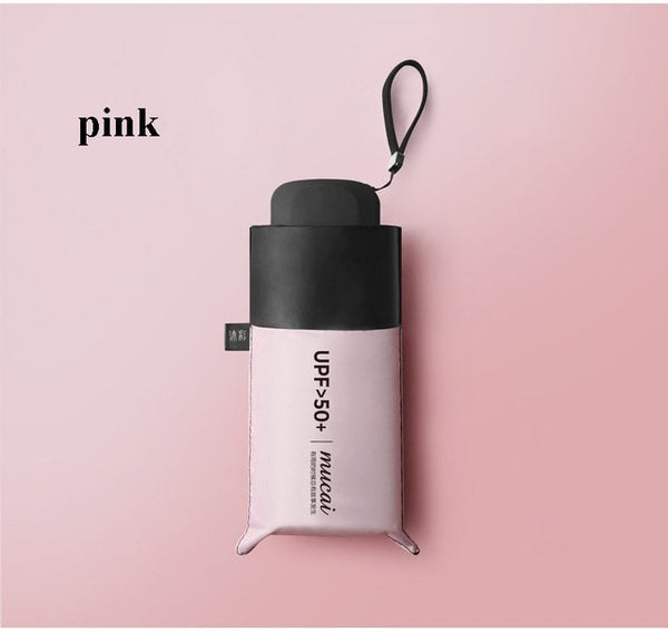 Minipink pocket umbrella for women