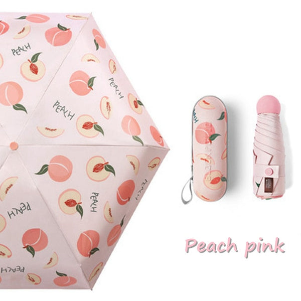 Folding pocket umbrella for women