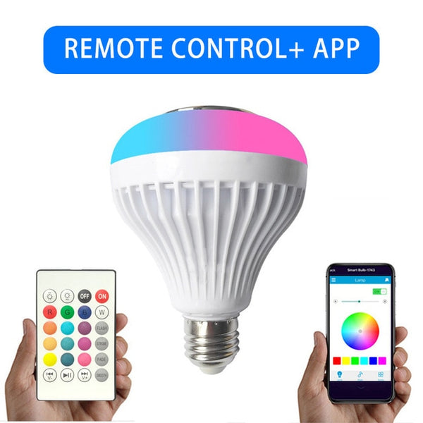 Remote control LED bulb