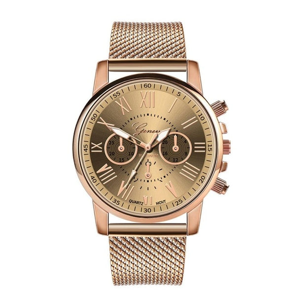 Luxury wrist watches with stainless steel strap