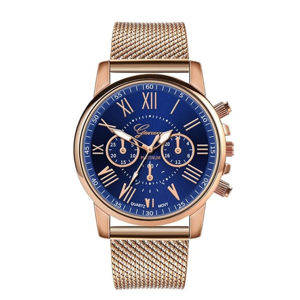 Luxury watches with stainless steel strap