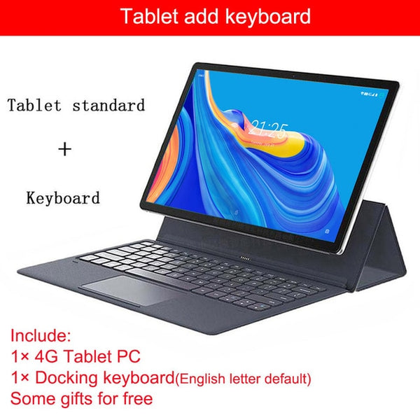 4G tablet PC and docking keyboard 