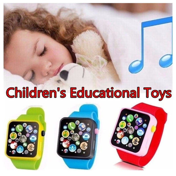 Touch screen children educational watch 