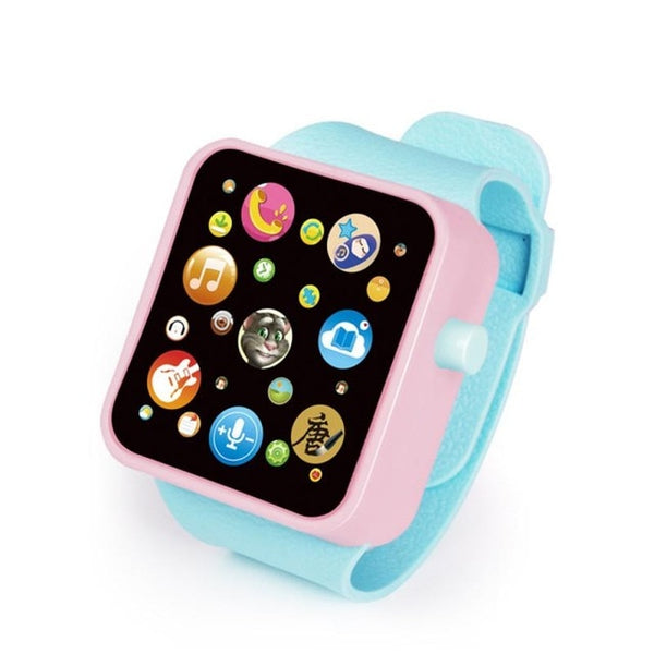  Blue touch screen children educational watch