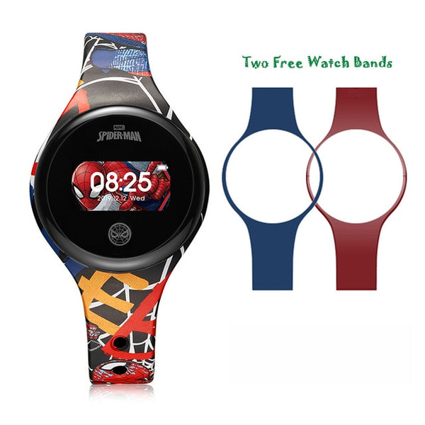 Spiderman cartoon digital watch for kids 