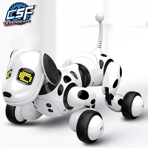 Remote control programmable puppy robot