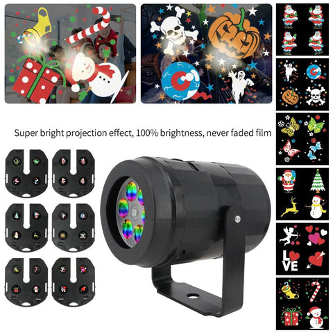 LED pattern projector for halloween 