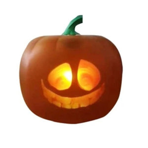 Spot Halloween Flash Talking Animated LED Pumpkin Projection Lamp for Halloween Home Party Pumpkin Lantern Home Decor Props