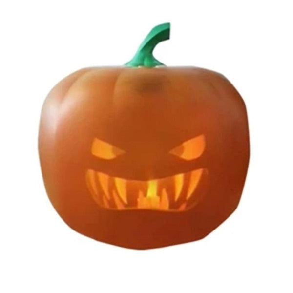 Spot Halloween Flash Talking Animated LED Pumpkin Projection Lamp for Halloween Home Party Pumpkin Lantern Home Decor Props