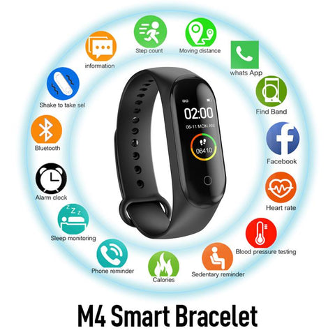 Color screen smart waterproof bracelet