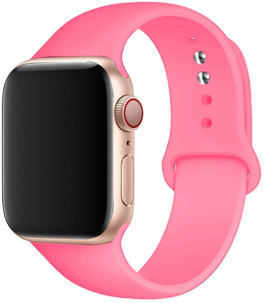 Pink sport wristband by apple