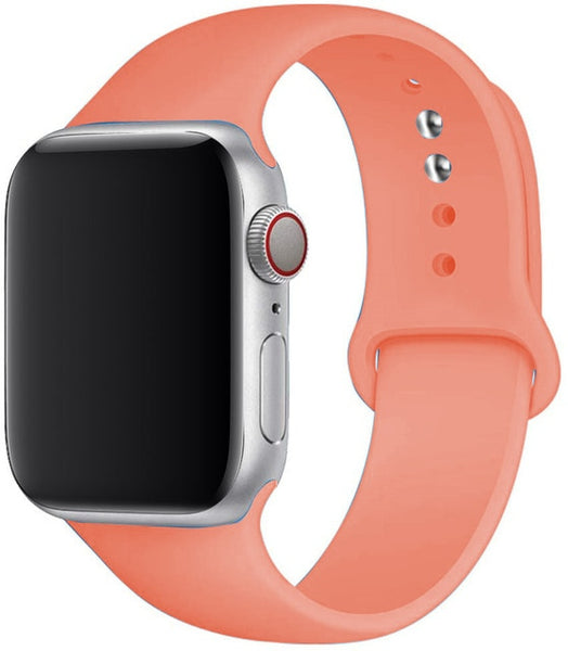 Peach sport wristband by apple