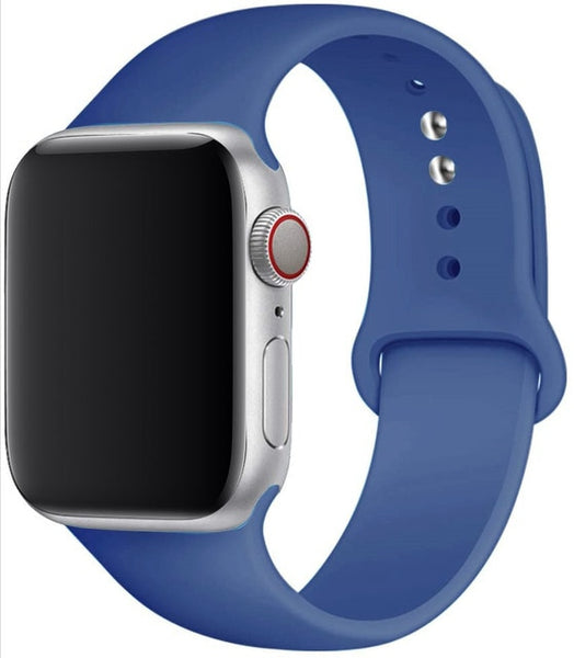 Blue sport wristband by apple