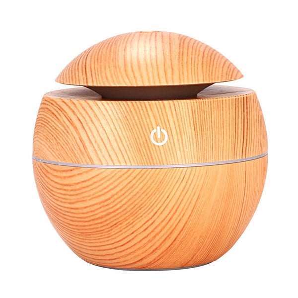 Light wood Ultrasonic air humidifiers for home