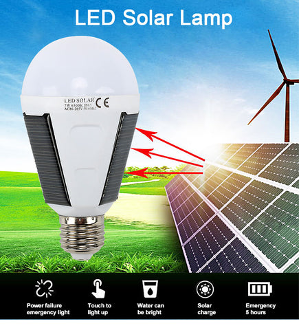 Portable LED solar lighting for outdoor 