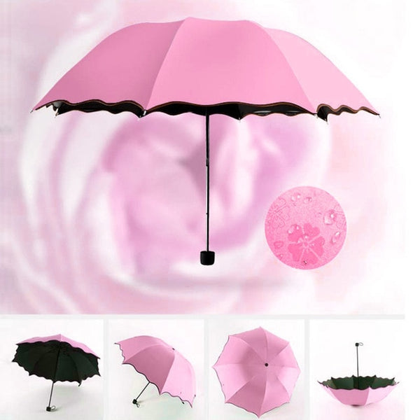 Travel Parasol Folding Rain Windproof Umbrella Folding Anti-UV Sun/Rain Umbrella Mini Pocket Umbrella Flat Lightweight Umbrella